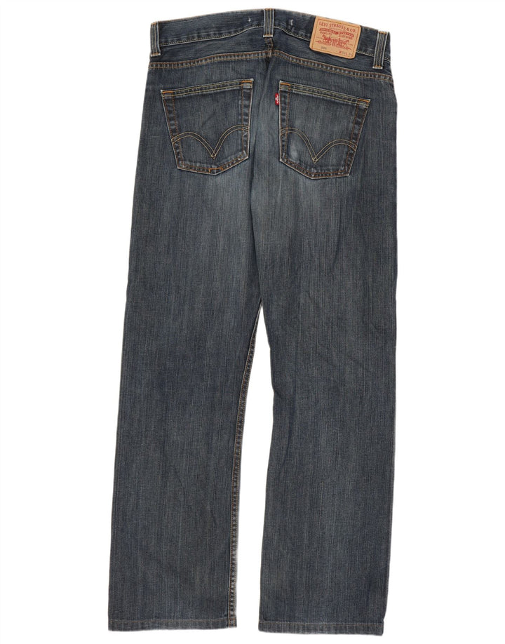 Levi's Herre 506 Straight Jeans med standard pasform W33 L31 Blå