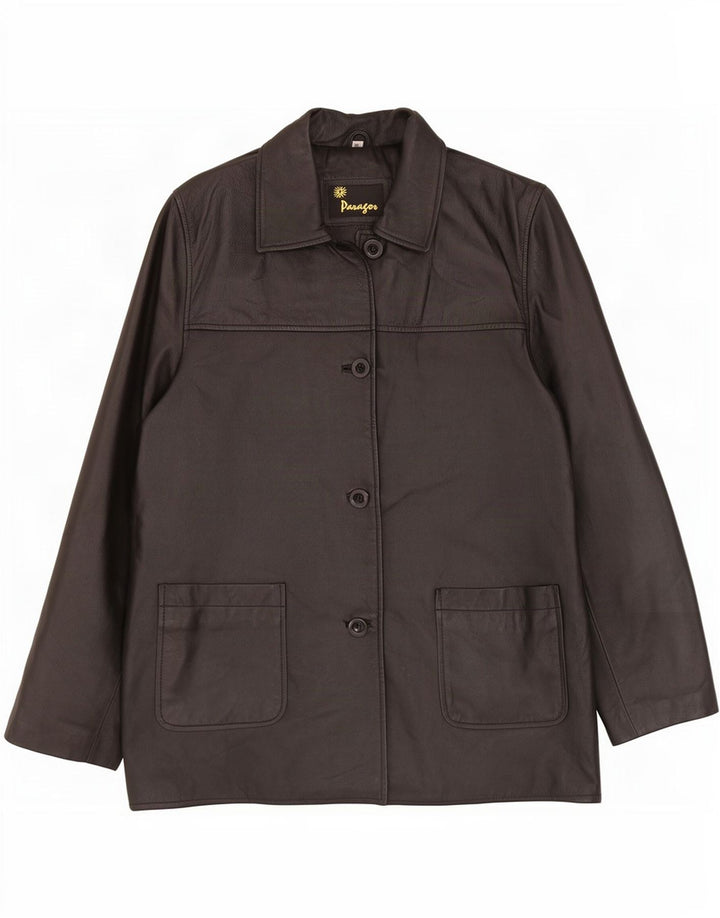 Paragon Herre Læderjakke UK 16 Large Sort