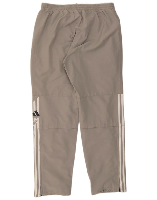 Adidas Træningsdragtsbukser til mænd UK 40/42 Medium Grey Polyester