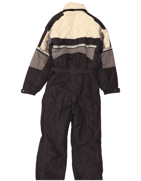 Colmar Dame Hætte Ski Jumpsuit IT 46 Large Black Colourblock Sports