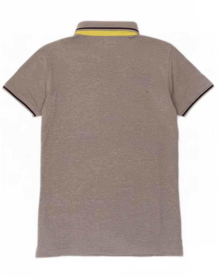 Trussardi herre poloshirt, stor grå