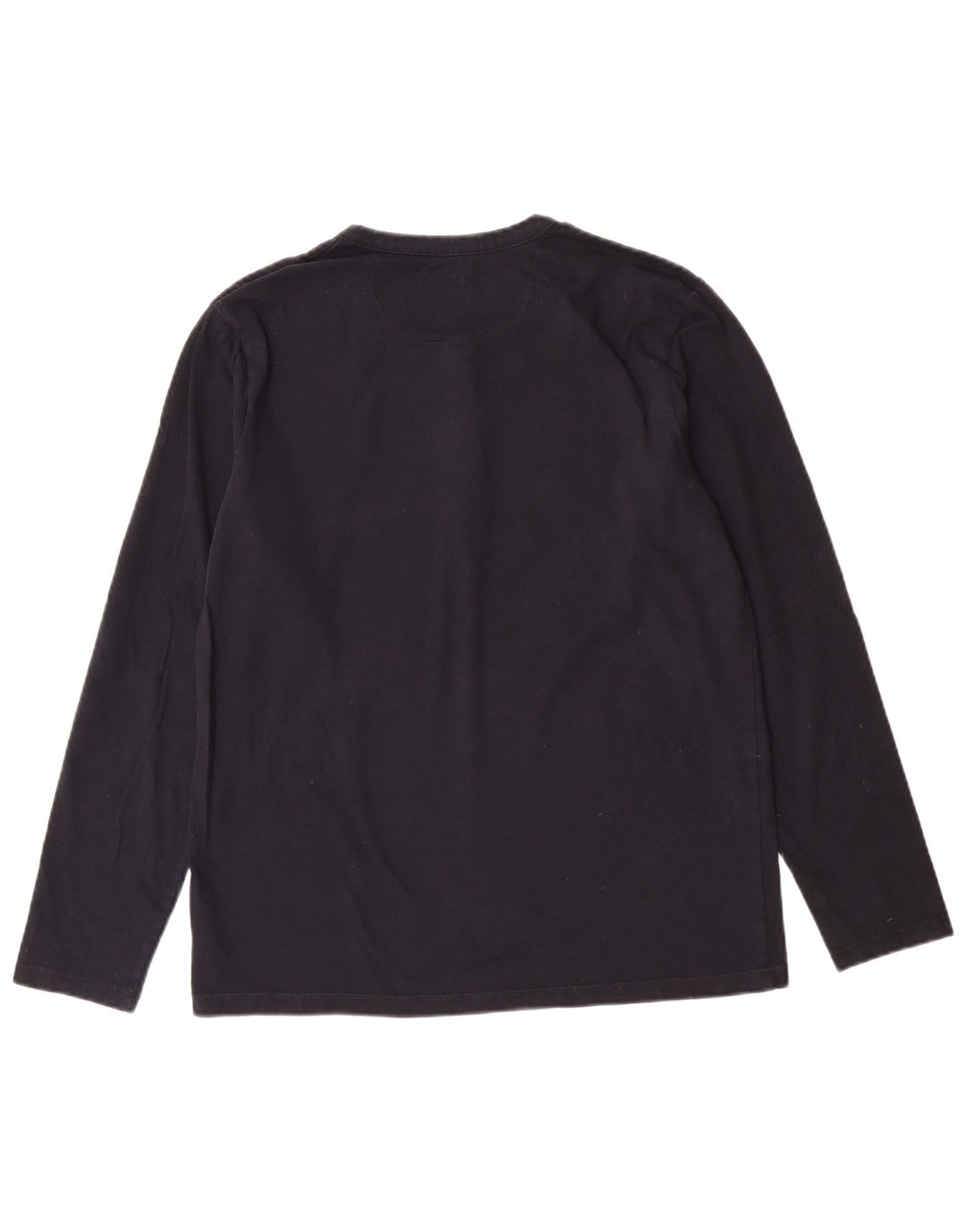 EDDIE BAUER Herre top Langærmet lille marineblå bomuld