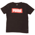 Puma Herre Grafisk T-Shirt Top Medium Sort Bomuld