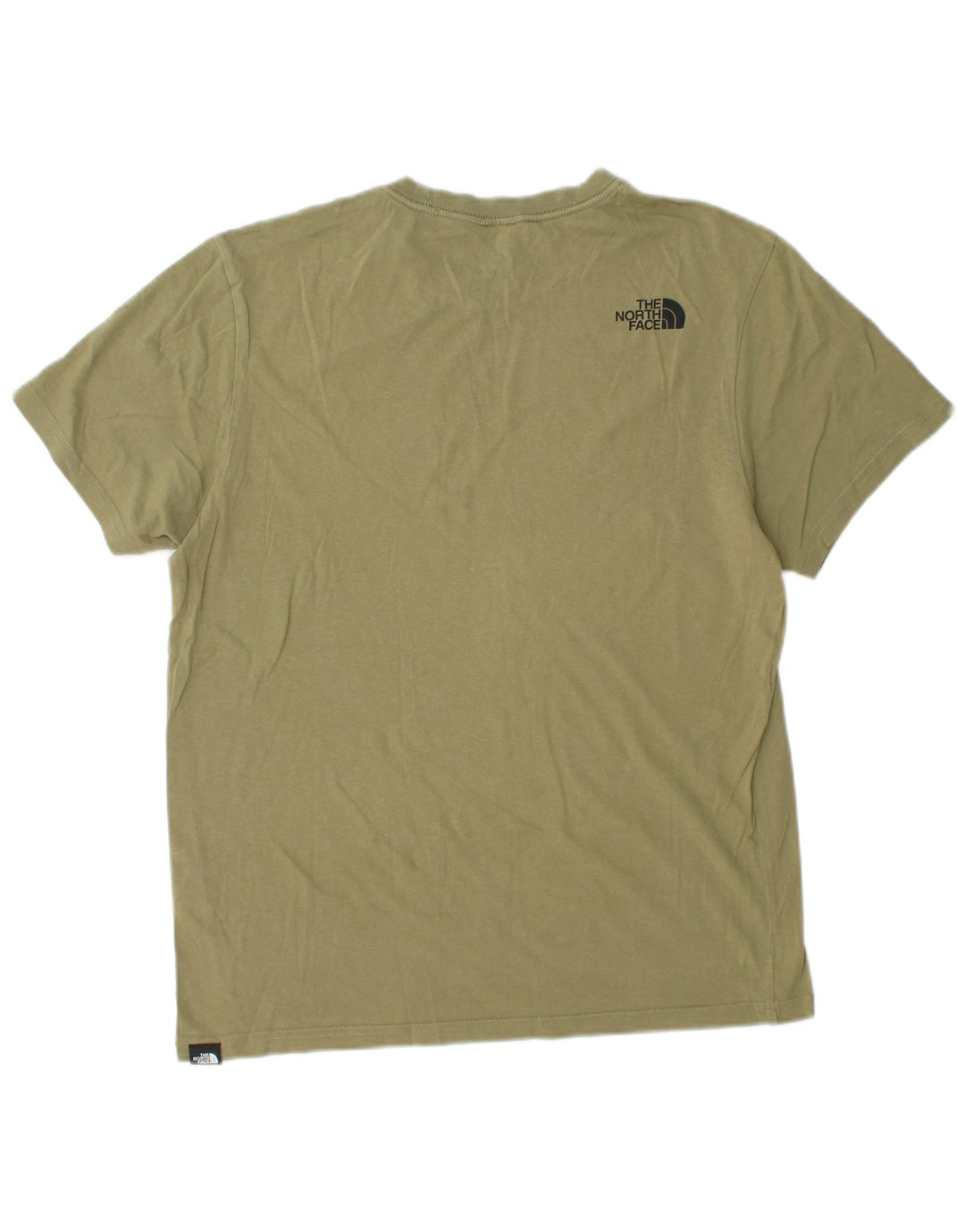 THE NORTH FACE Herre T-Shirt Top Medium Khaki Bomuld