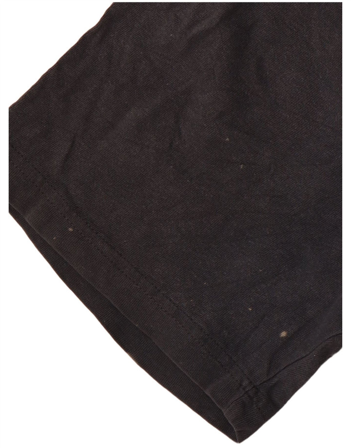 HARD ROCK Herre Malta Grafisk T-Shirt Top Medium Grå Bomuld