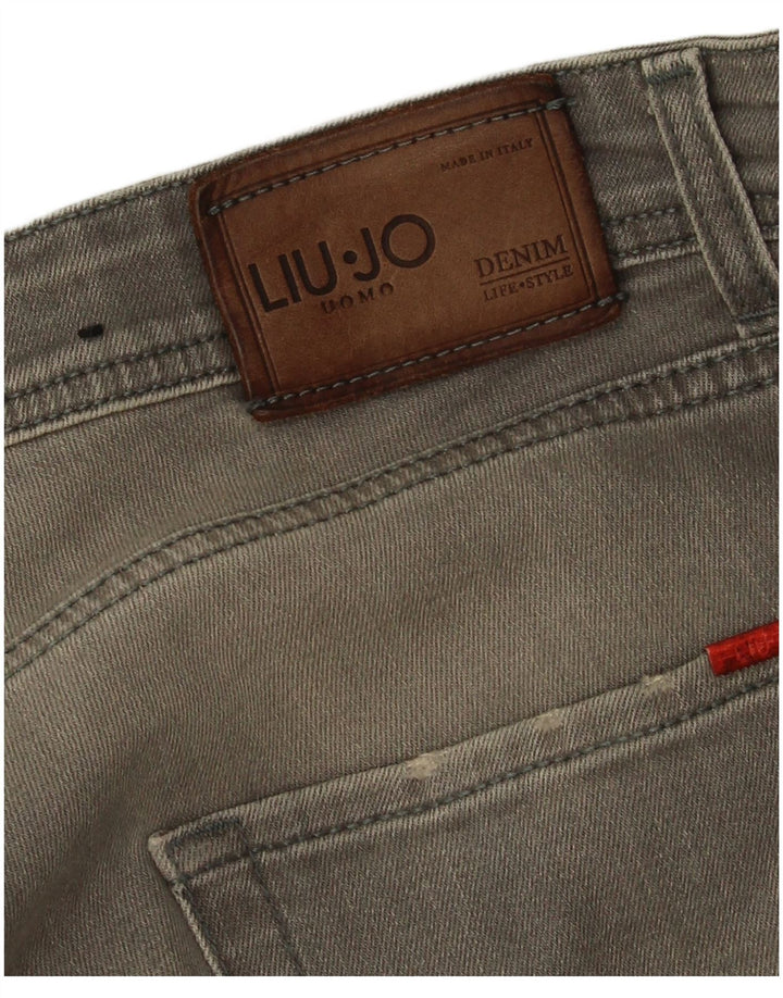 Liu Jo Slim Jeans til mænd W36 L31 Grå