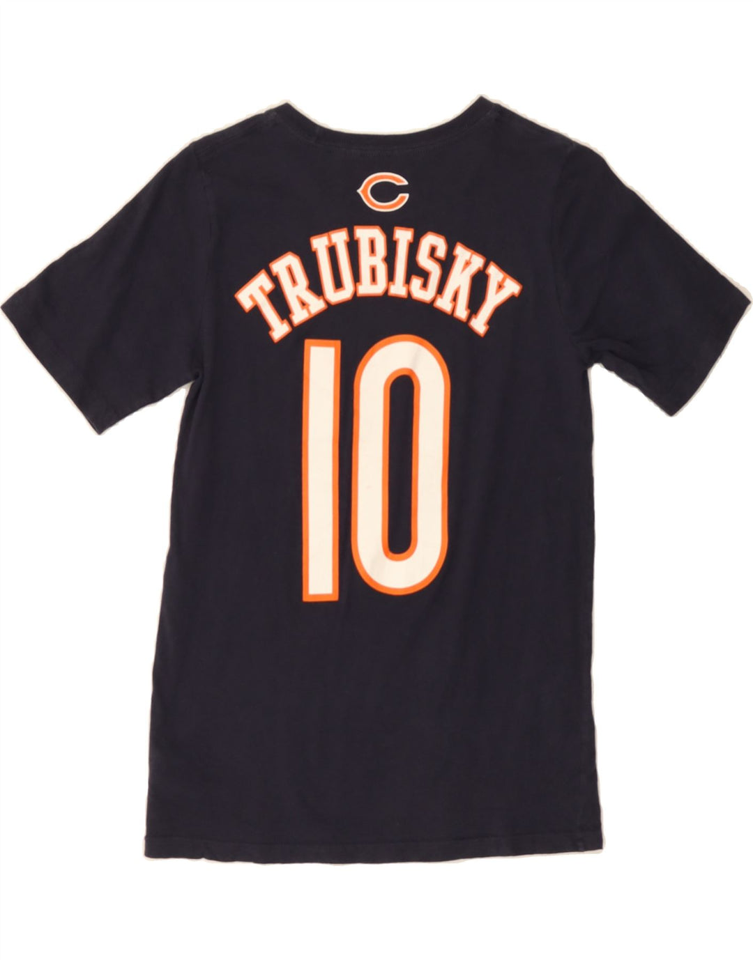 NFL TEAM APPAREL Boys Graphic T-Shirt Top 10-11 Years Medium  Navy Blue Vintage NFL TEAM APPAREL and Second-Hand NFL TEAM APPAREL from Messina Hembry 