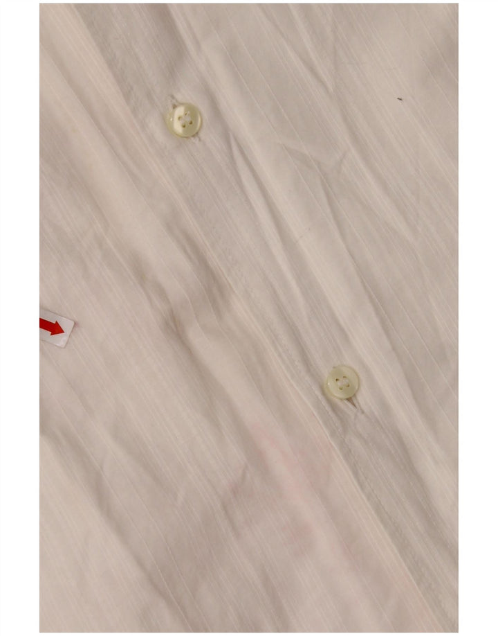 ARMANI JEANS Herreskjorte Medium Off White Bomuld