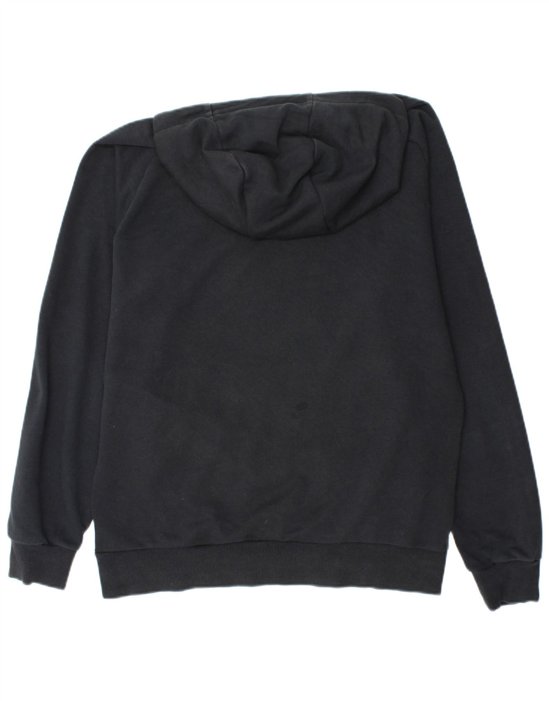 PUMA Grafisk hættetrøje til mænd mellem sort bomuld