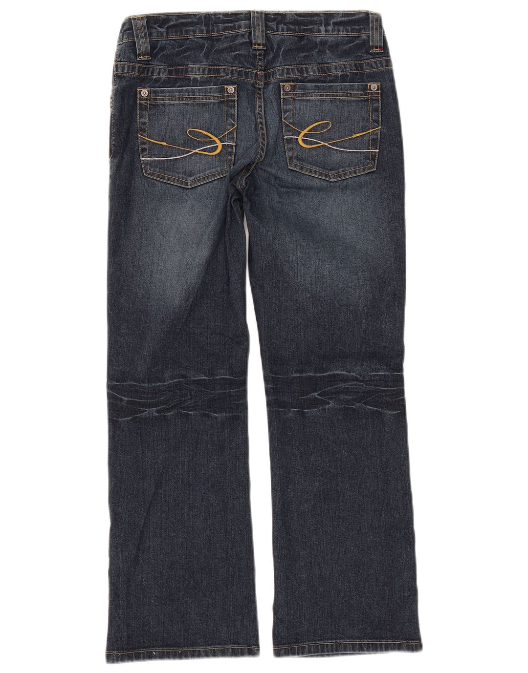 ESPRIT Dame Bootcut Jeans UK 12 Medium W28 L27 Marineblå Bomuld