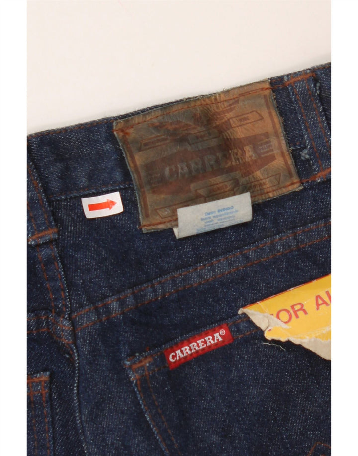 CARRERA lige jeans til kvinder W26 L35 marineblå bomuld