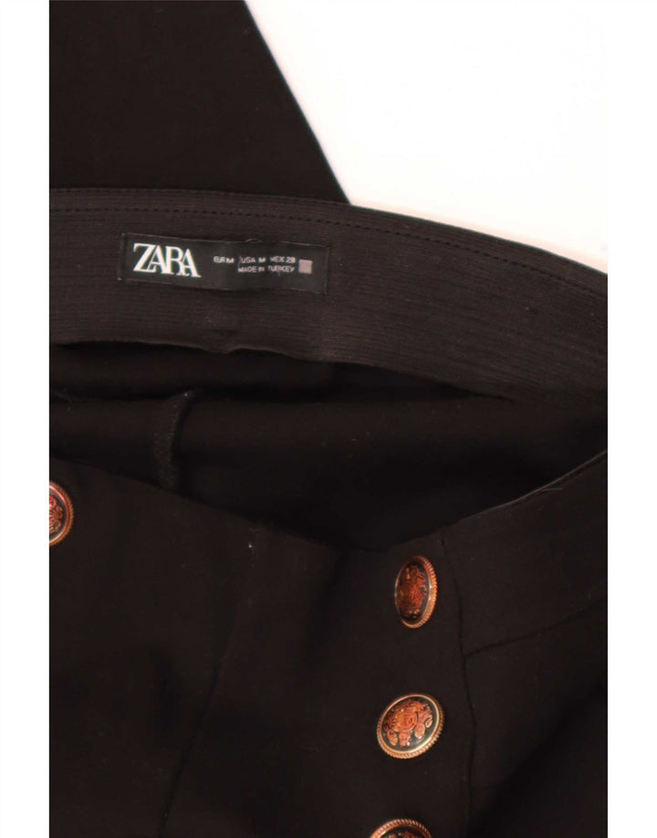 Zara Dame Slim Casual Bukser Medium W28 L25 Sort