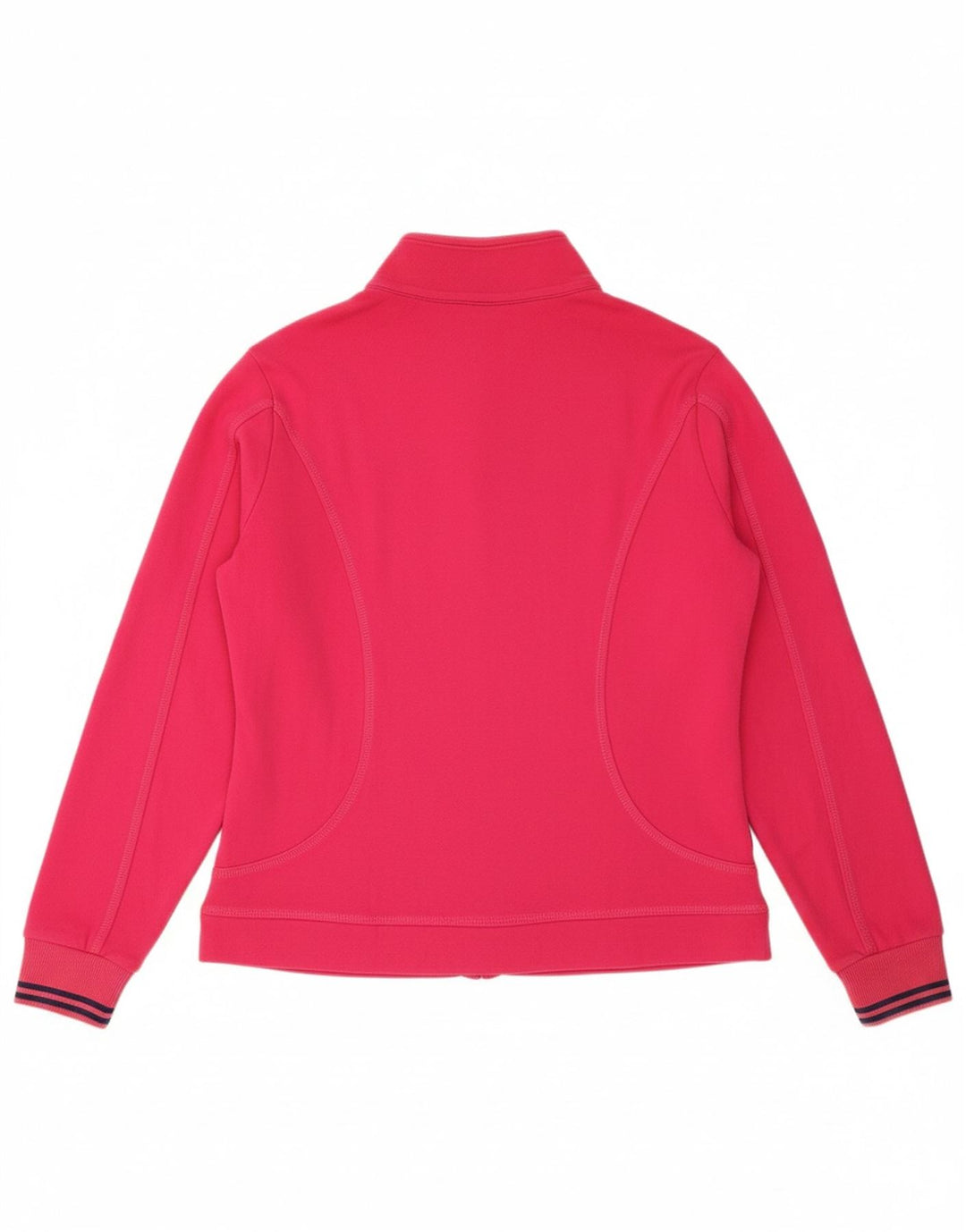 CHAMPION Womens Tracksuit Top Jacket UK 16 Large Pink Cotton