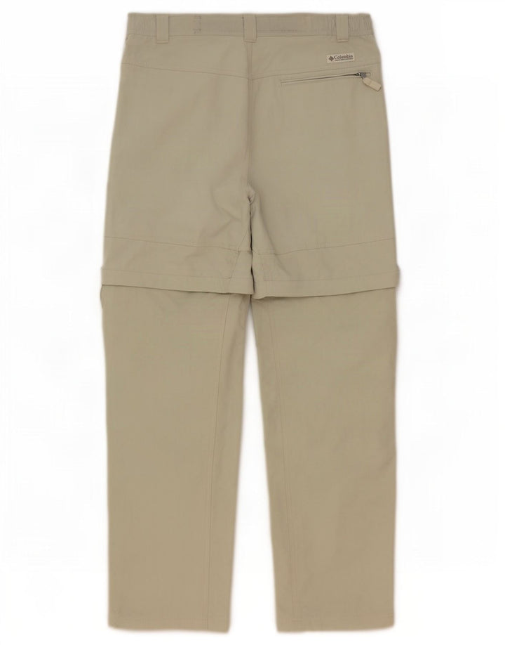 Columbia Herre Hiking Cargo Bukser Medium W32 L32 Khaki Polyester