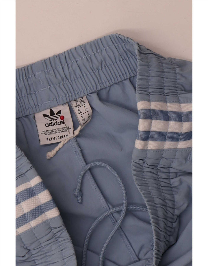 Adidas Dame træningsdragt Bukser Joggers UK 14 Medium Blue Polyester