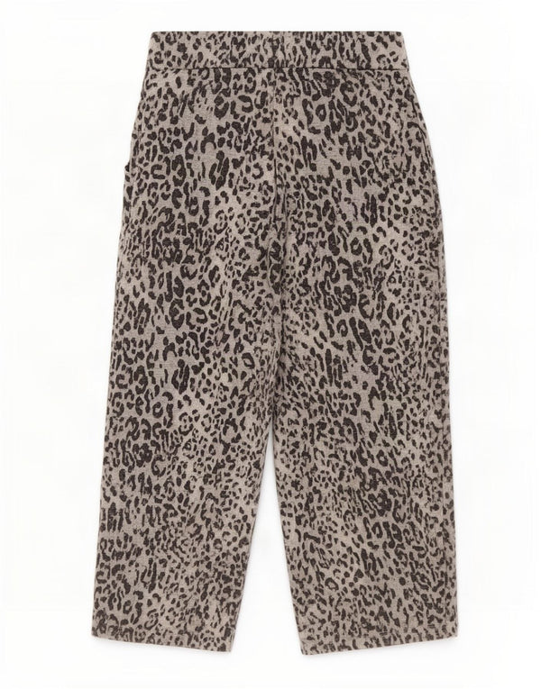 Marks & Spencer Womens Cropped Trousers UK 10 Small W28 L23 Grå