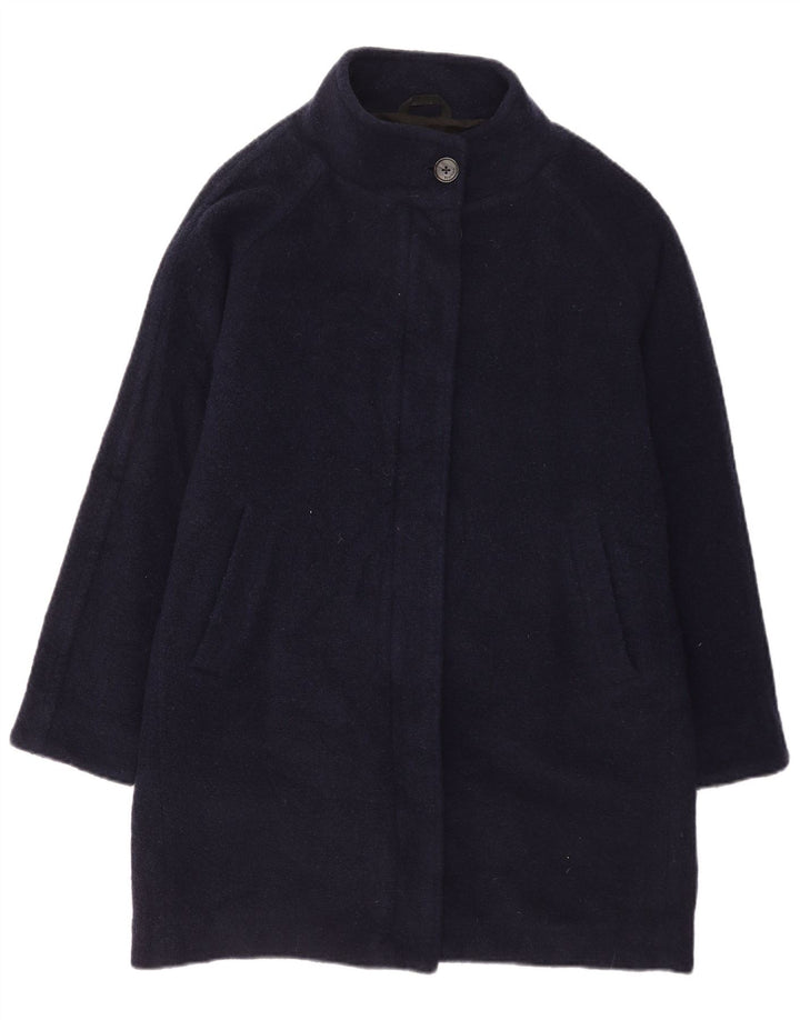 Rohan Dame Loose Fit Overfrakke UK 14 Large Navy Blue Uld