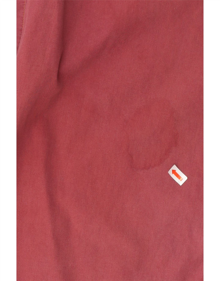 LEVI'S Mens Shirt Medium Maroon Cotton