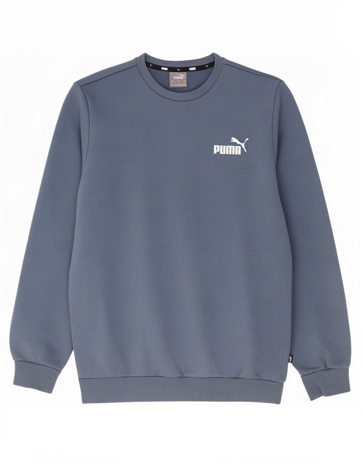 Puma Sweatshirt til mænd, lille blå bomuld