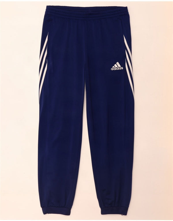 Adidas Herre træningsdragt Bukser Joggers Large Navy Blue Polyester