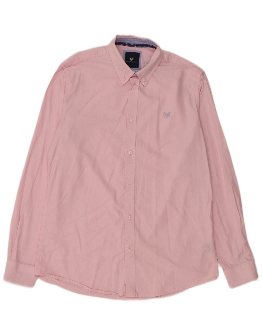 CREW TØJ Herre Slim Fit skjorte Medium Pink Bomuld