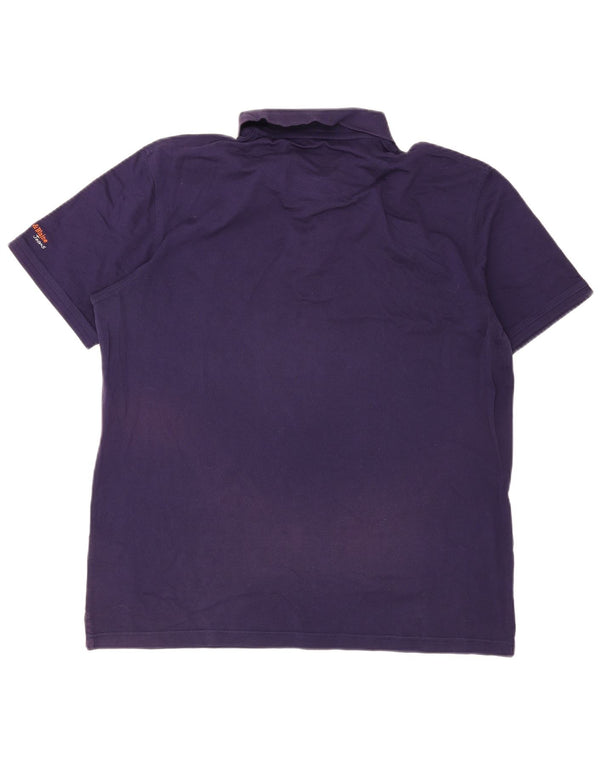 Harmont & Blaine herre poloshirt 3XL lilla bomuld