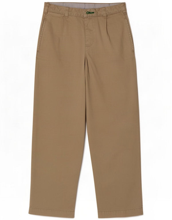 Tommy Hilfiger Boys Loose Fit Chinobukser 6-7 år W22 L21 Beige Bomuld