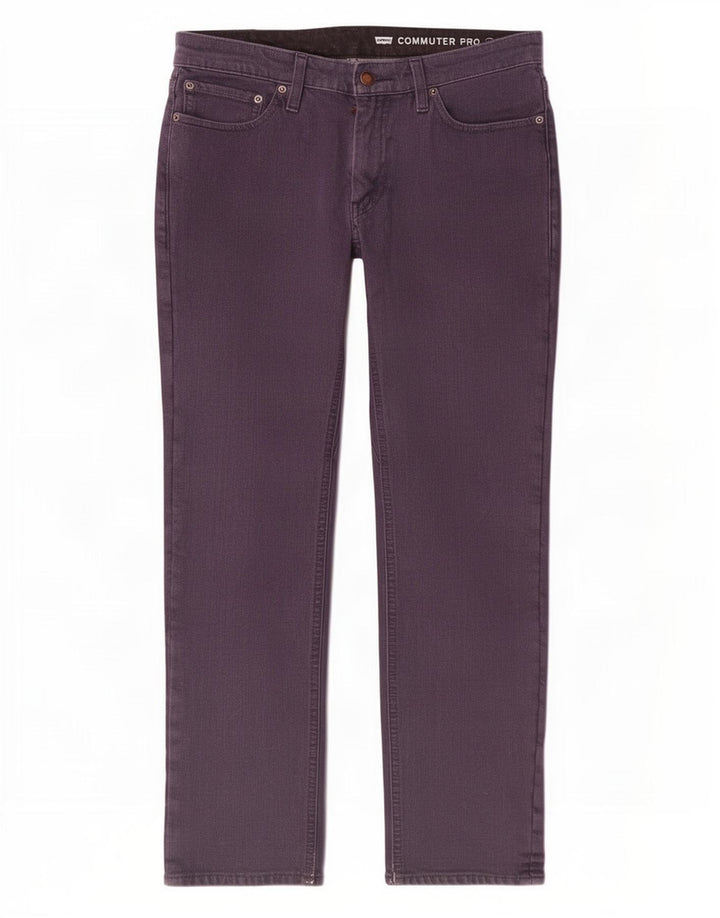 Levi's Herre Commuter Straight Jeans W32 L28 Marineblå