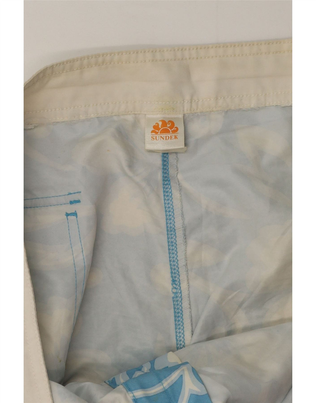 Sundek Herre badeshorts XL Blue Floral