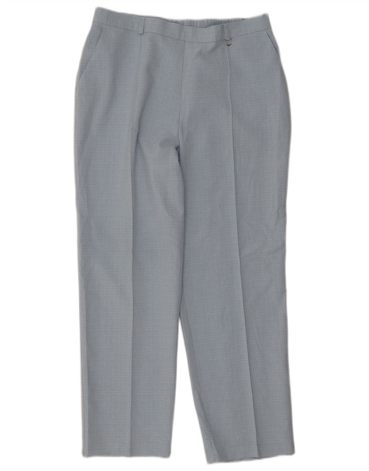 Marks & Spencer Chinobukser til kvinder UK 16 Large W32 L26 Blue Check