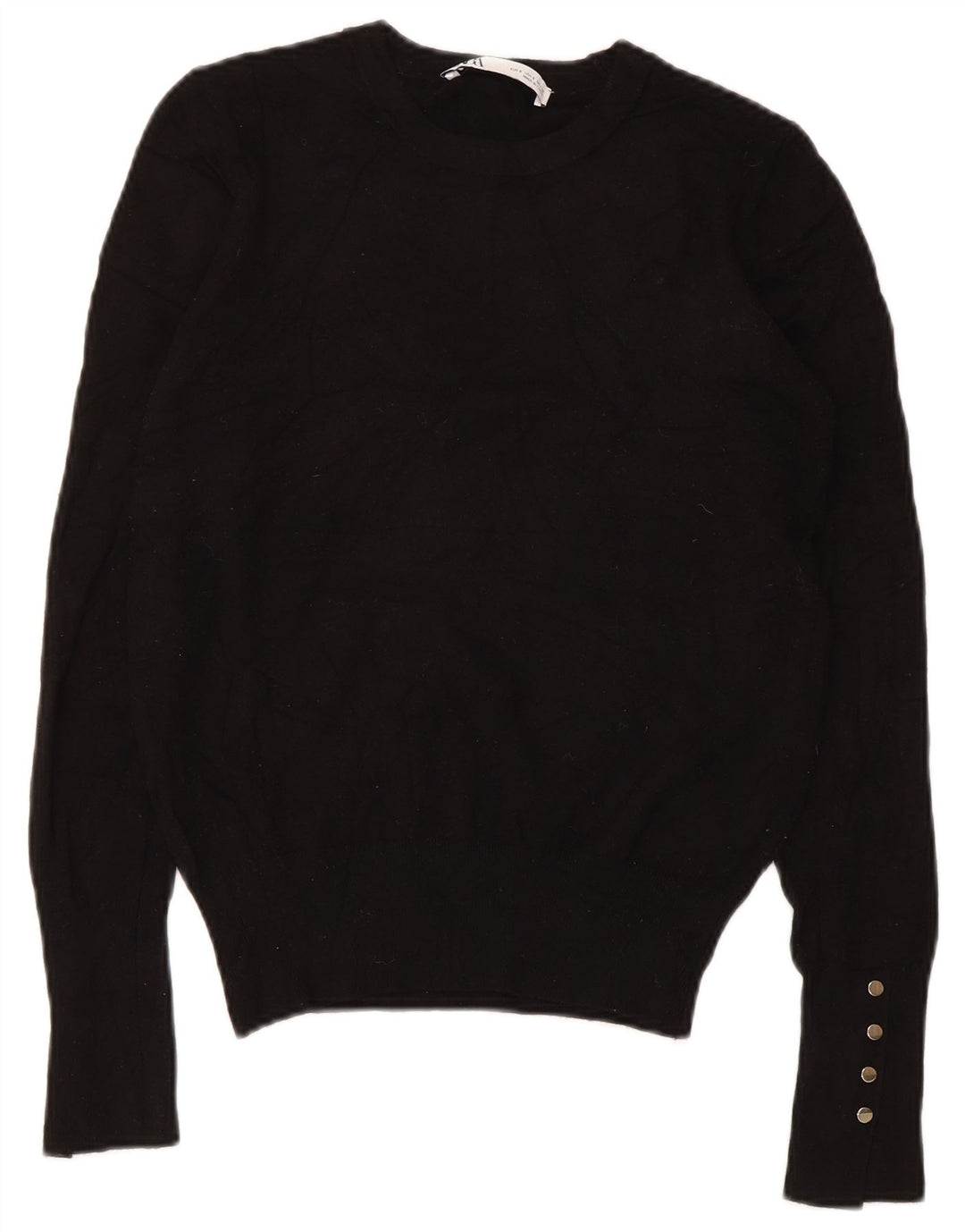 Zara Dame sweater med rund hals DK 10 Lille sort