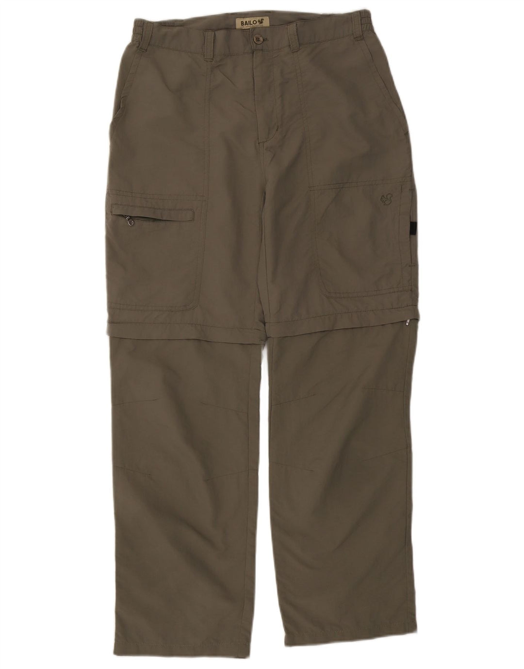 Bailo Dame Straight Cargo Bukser Medium W30 L28 Khaki Polyamid