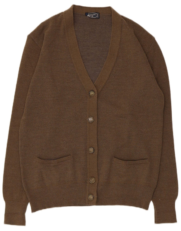 Ermenegildo Zegna Dame Cardigan Sweater IT 48 XL Brun
