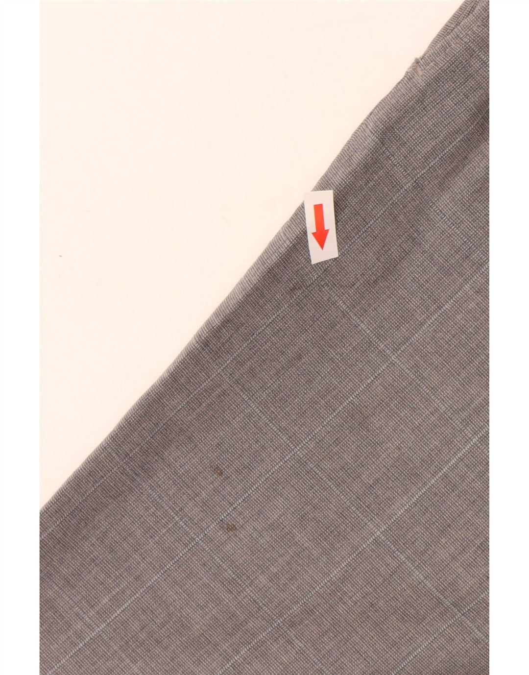 BROOKS BROTHERS Herre 346 lige jakkesætsbukser W34 L32 Grå ternet uld