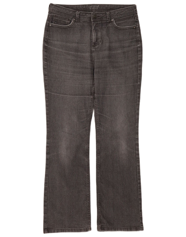 Marks & Spencer Dame Bootcut Jeans UK 14 Large W32 L30 Grå Bomuld