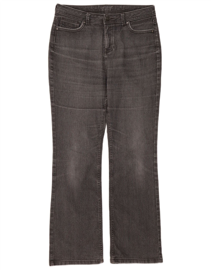 Marks & Spencer Dame Bootcut Jeans UK 14 Large W32 L30 Grå Bomuld