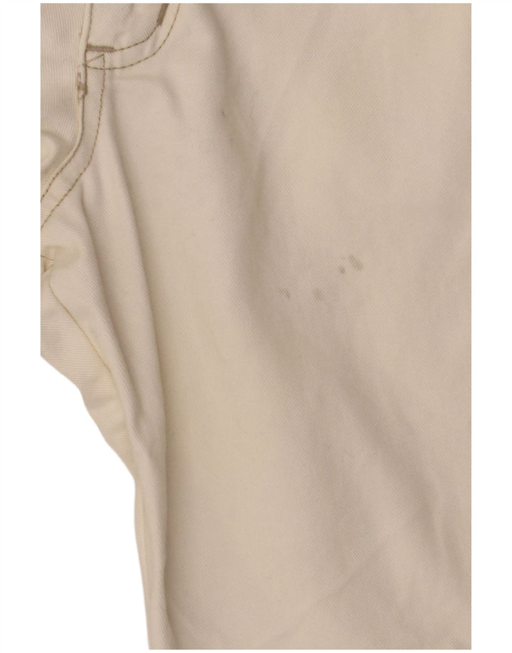 Vintage Herre Cargo Shorts W38 XL Hvid Bomuld