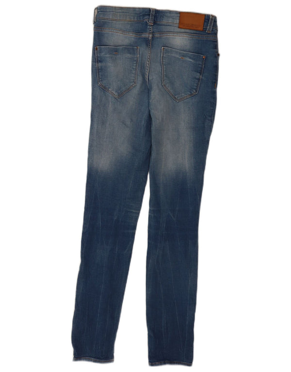 Zara Dame Skinny Jeans EU 38 Small W28 L29 Blå