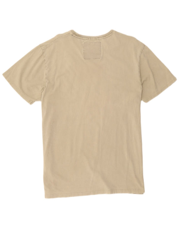 Superdry Grafisk T-shirt top til mænd 2XL beige bomuld