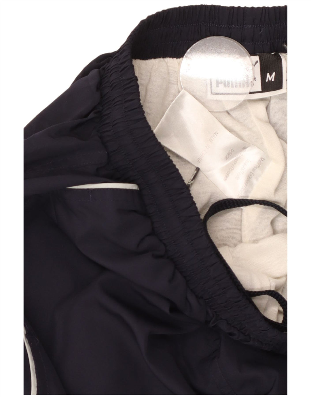 PUMA Træningsdragt bukser til mænd Medium marineblå polyester