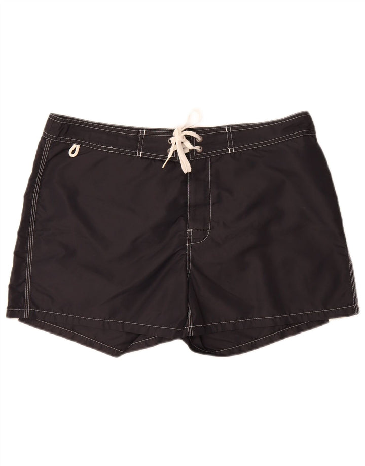 Sundek Herre badeshorts XL Sortstribet