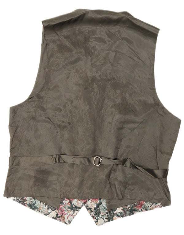 Vintage herrevest IT 46 Small Multicolored Floral