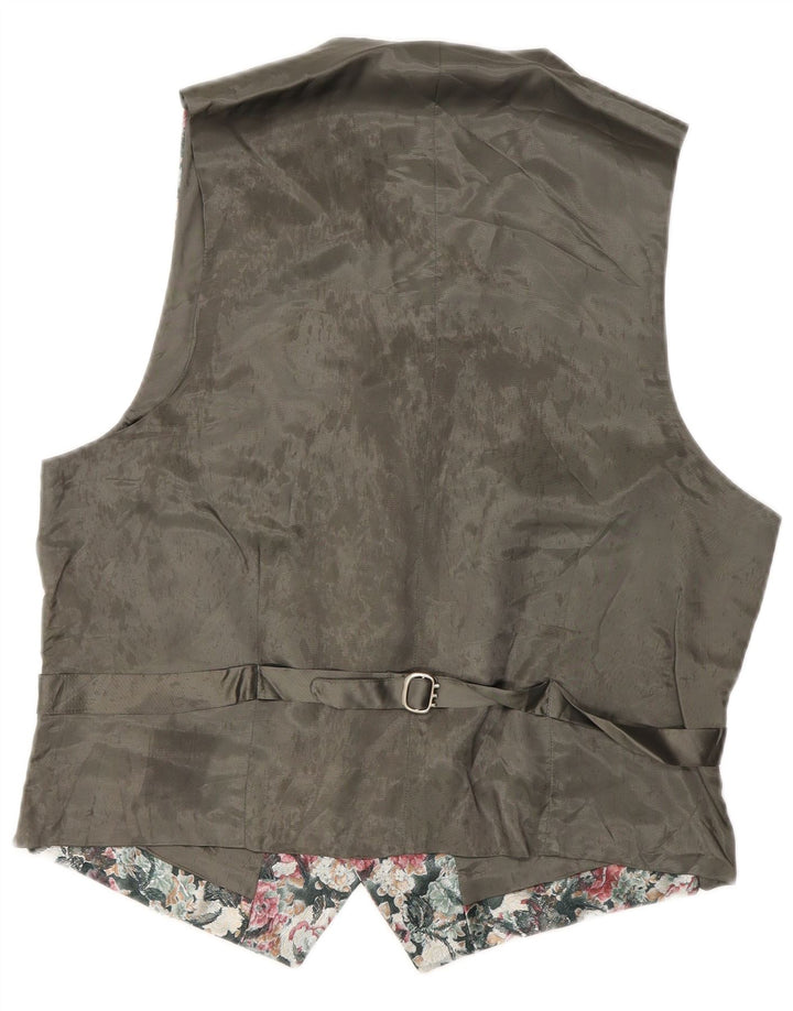 Vintage herrevest IT 46 Small Multicolored Floral
