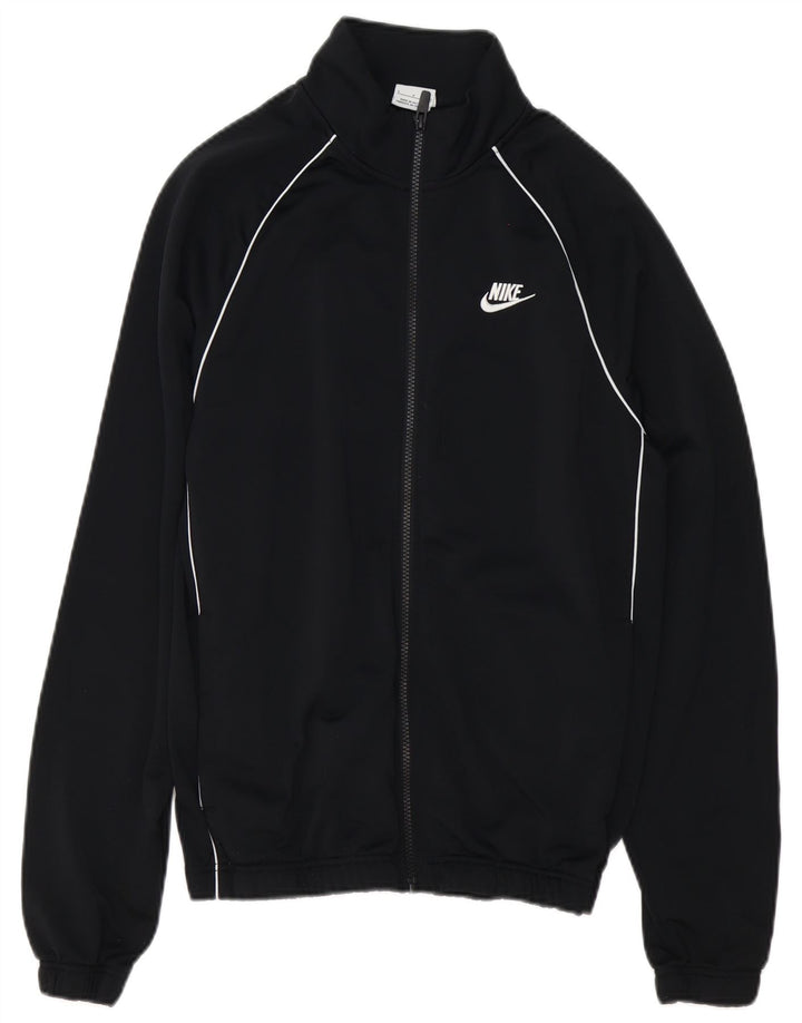 Nike træningsdragt til mænd, topjakke, lille sort polyester