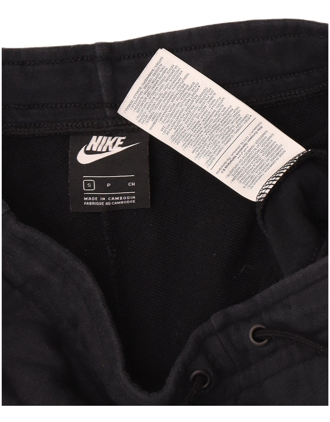 Nike sportsshorts til kvinder UK 10 Small Black Bomuld
