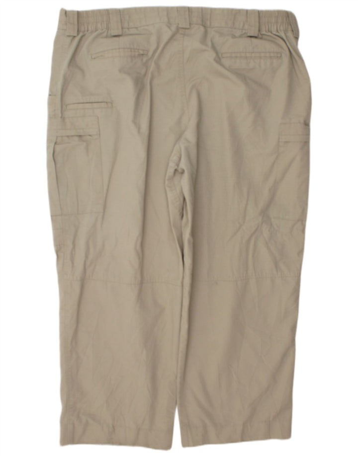 Blauer Straight Cargo bukser til mænd W44 L28 Grøn polyester