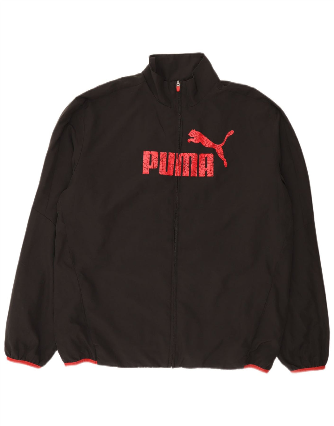 Puma Herre grafisk træningsdragt Topjakke XL Sort Polyester