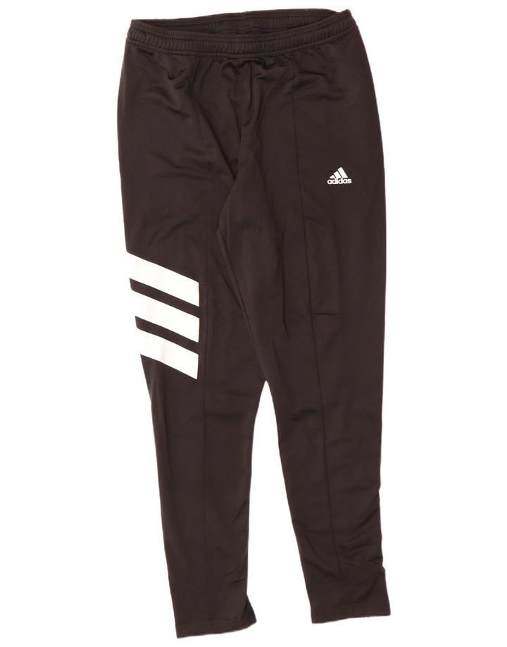 ADIDAS Træningsdragt bukser til mænd Large Black Colourblock Polyester