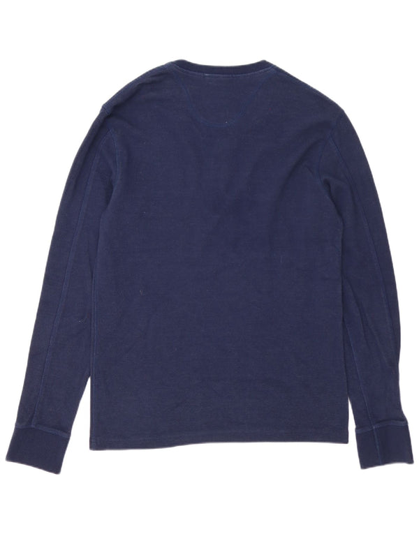 Superdry Herre Top Langærmet XL Marineblå