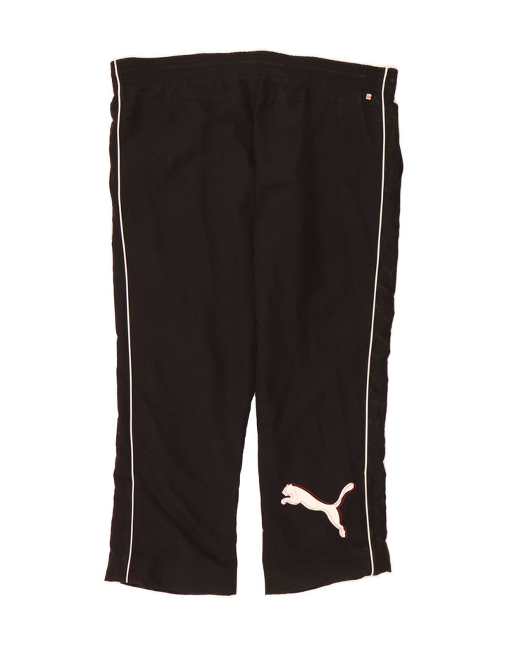 PUMA Mens Capri Tracksuit Trousers Large  Black Polyester Vintage Puma and Second-Hand Puma from Messina Hembry 
